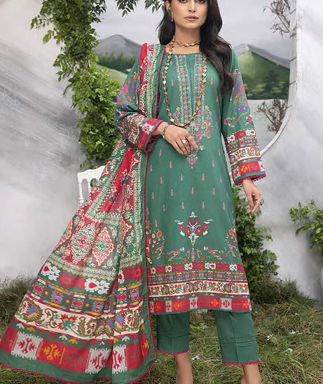 Peridot Rangoli D/Print Lawn'24 PR#391A