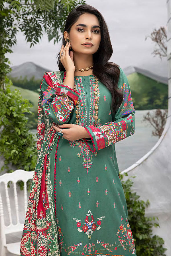 Peridot Rangoli D/Print Lawn'24 PR#391A