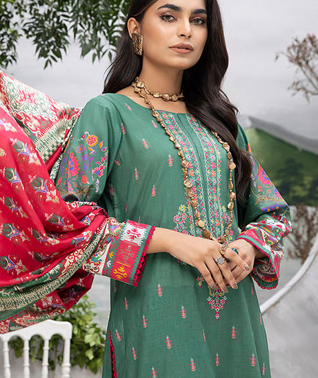 Peridot Rangoli D/Print Lawn'24 PR#391A