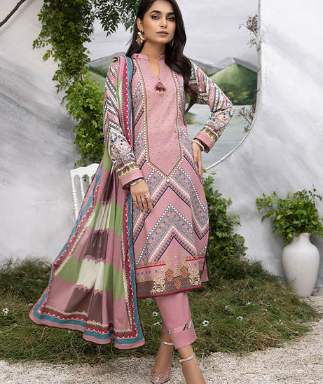 Peridot Rangoli D/Print Lawn'24 PR#393A
