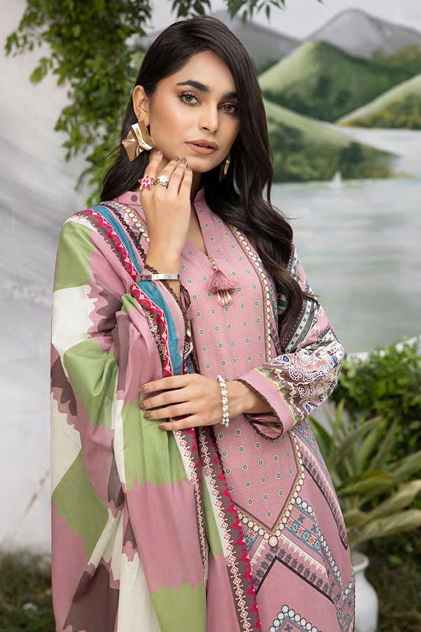 Peridot Rangoli D/Print Lawn'24 PR#393A
