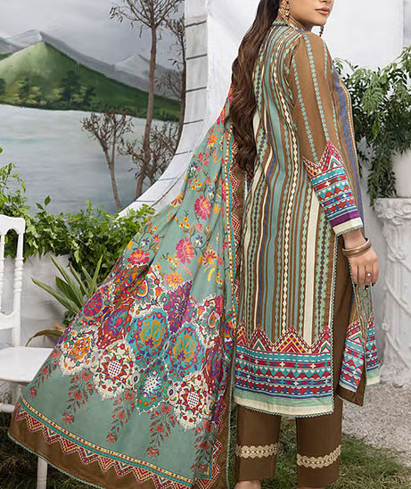 Peridot Rangoli D/Print Lawn'24 PR#394B