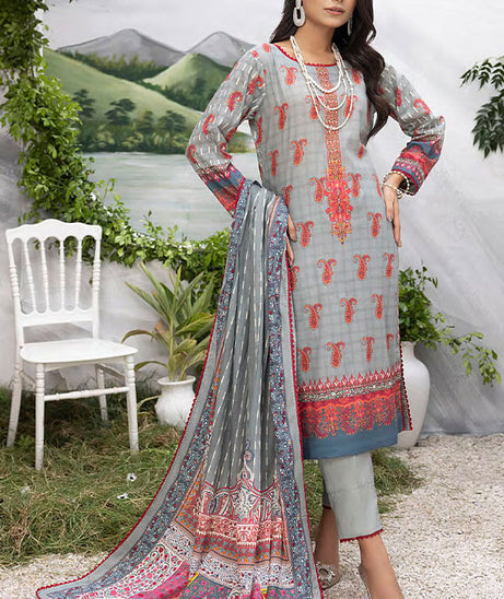 Peridot Rangoli D/Print Lawn'24 PR#395A