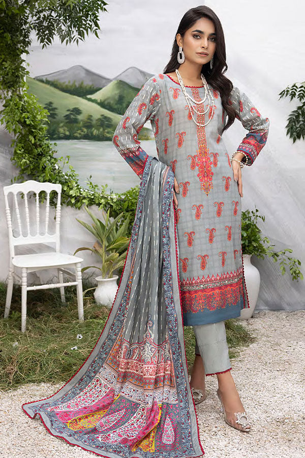 Peridot Rangoli D/Print Lawn'24 PR#395A