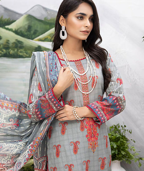 Peridot Rangoli D/Print Lawn'24 PR#395A