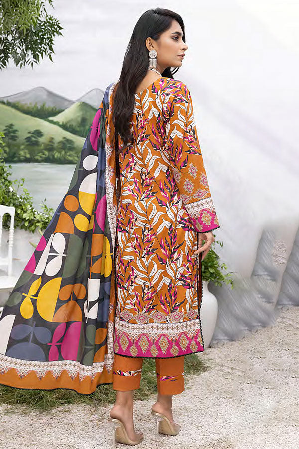 Peridot Rangoli D/Print Lawn'24 PR#397A