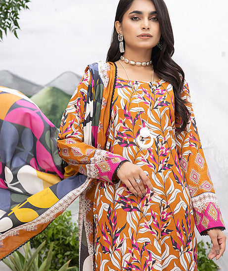 Peridot Rangoli D/Print Lawn'24 PR#397A
