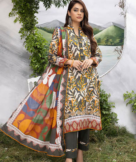 Peridot Rangoli D/Print Lawn'24 PR#397B