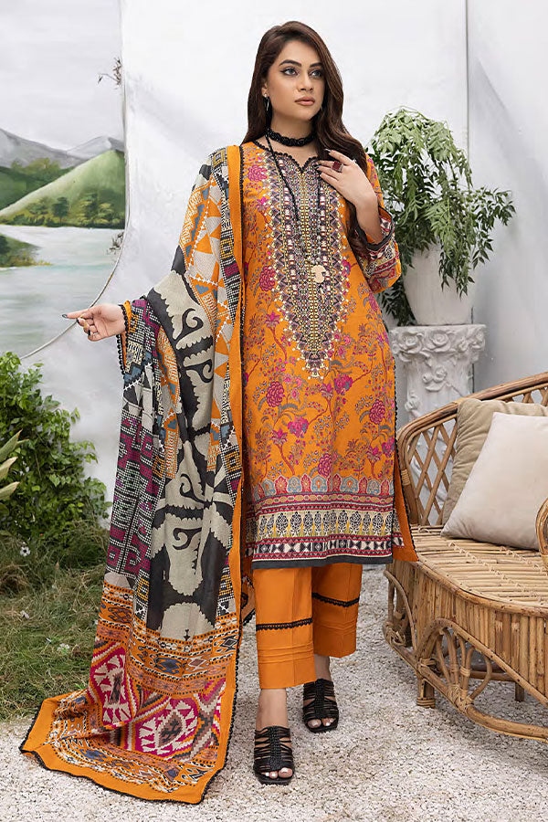 Peridot Rangoli D/Print Lawn'24 PR#399A