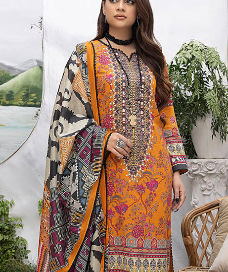 Peridot Rangoli D/Print Lawn'24 PR#399A