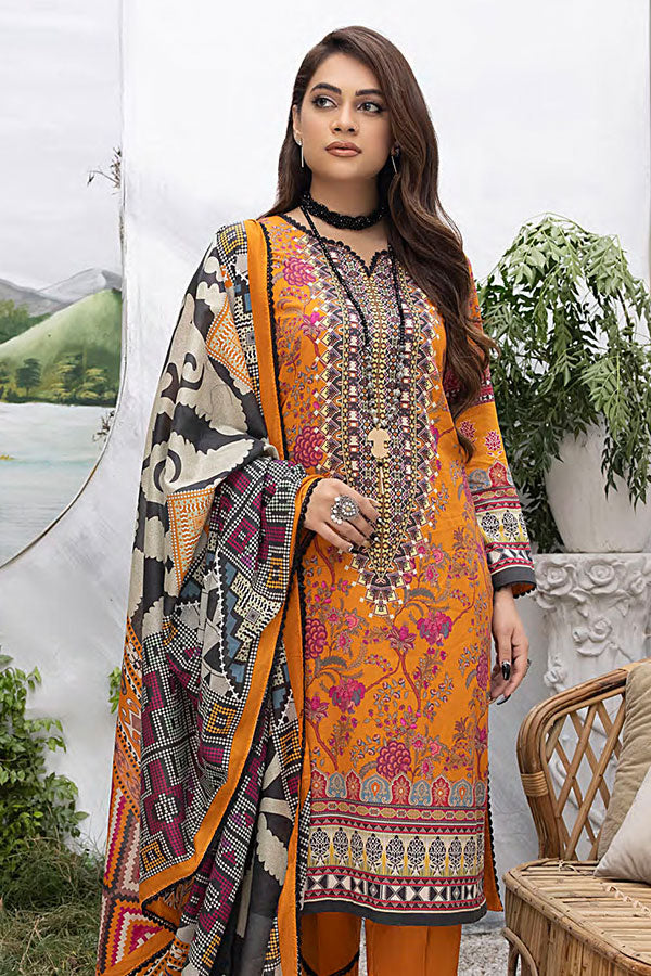 Peridot Rangoli D/Print Lawn'24 PR#399A
