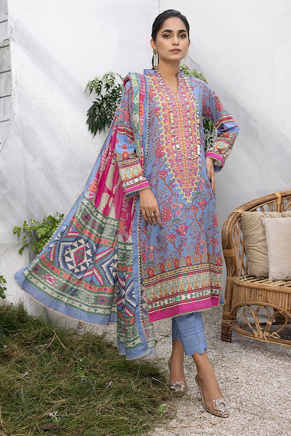 Peridot Rangoli D/Print Lawn'24 PR#399B