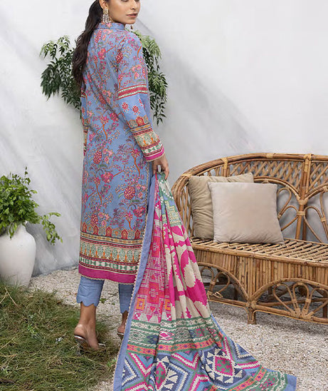Peridot Rangoli D/Print Lawn'24 PR#399B