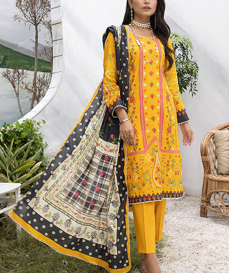 Peridot Rangoli D/Print Lawn'24 PR#400A
