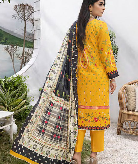 Peridot Rangoli D/Print Lawn'24 PR#400A