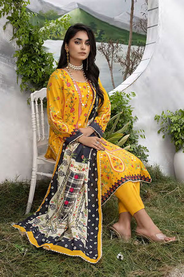 Peridot Rangoli D/Print Lawn'24 PR#400A
