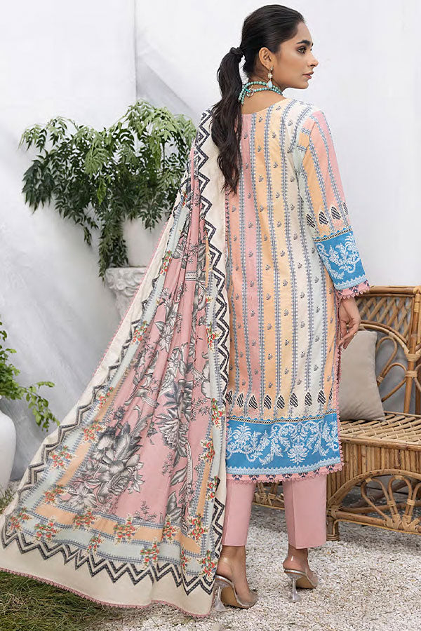 Peridot Rangoli D/Print Lawn'24 PR#401B