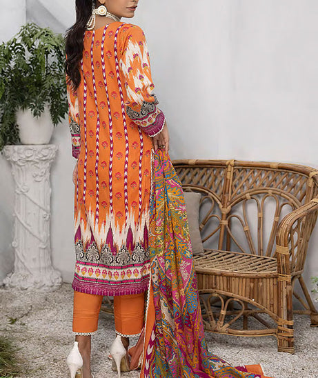 Peridot Rangoli D/Print Lawn'24 PR#402A