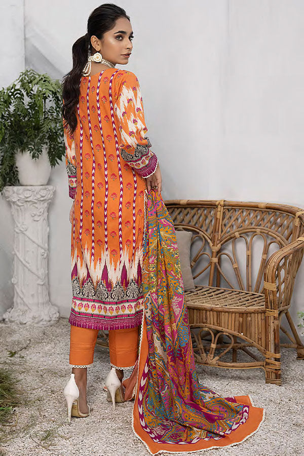 Peridot Rangoli D/Print Lawn'24 PR#402A