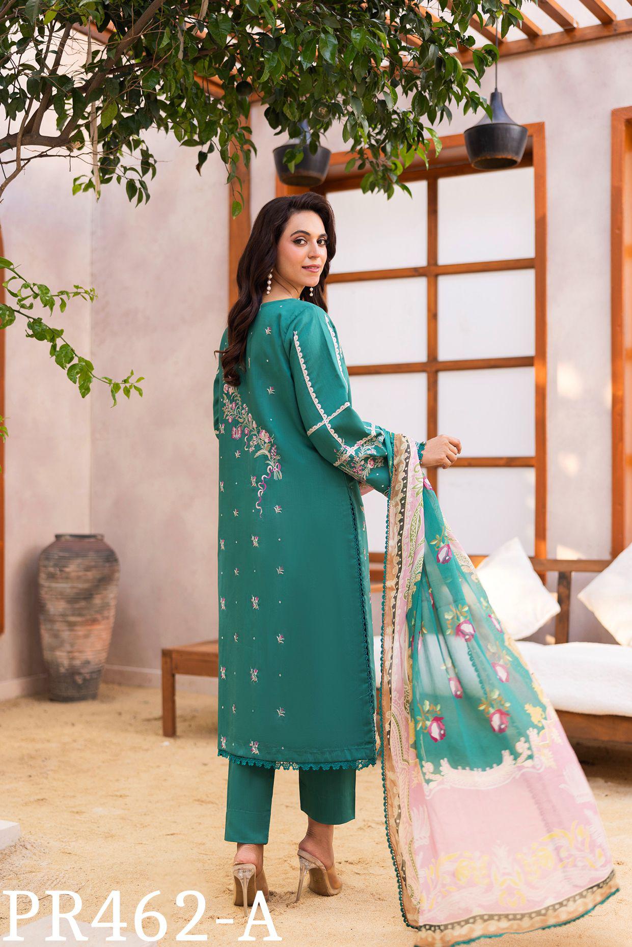 Peridot Emb Viscose`25 PR#462-A