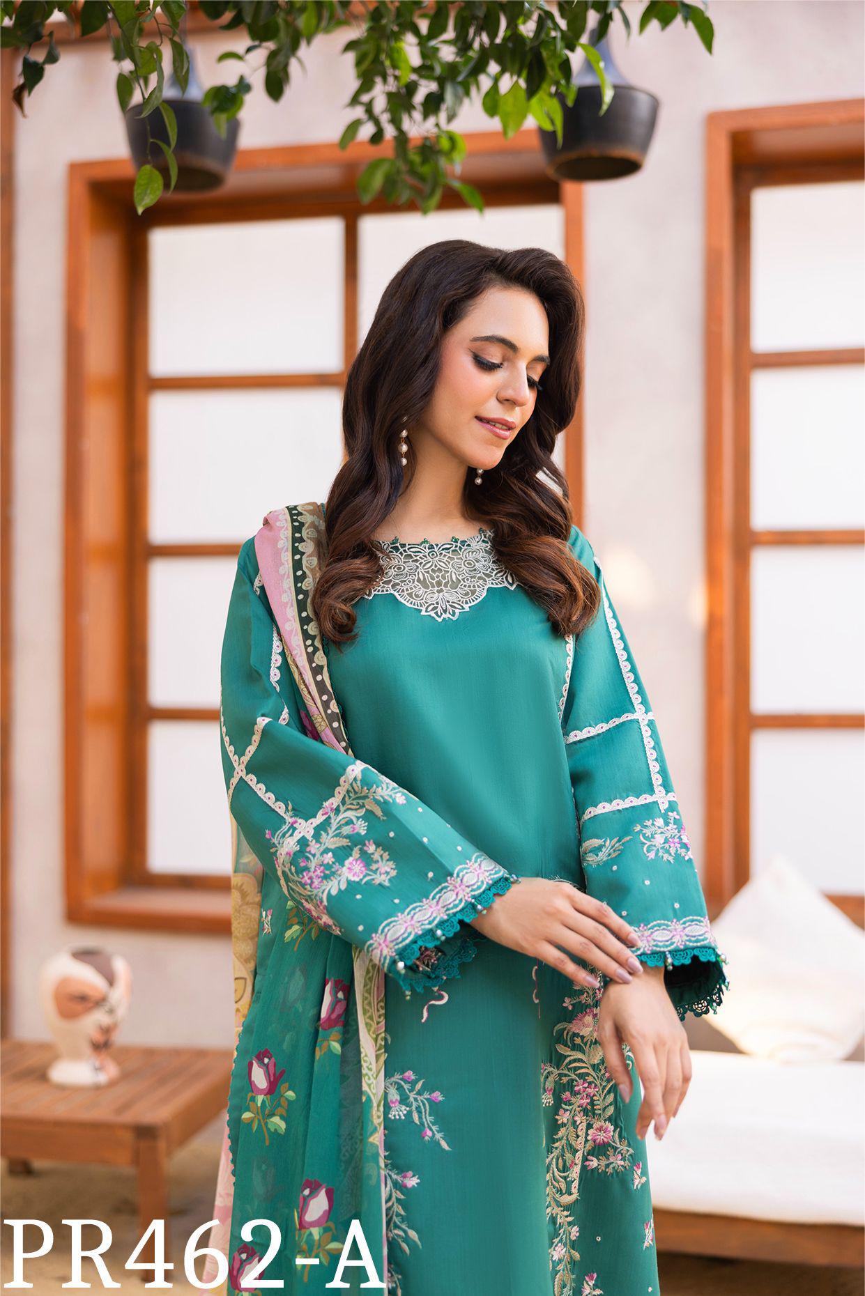 Peridot Emb Viscose`25 PR#462-A