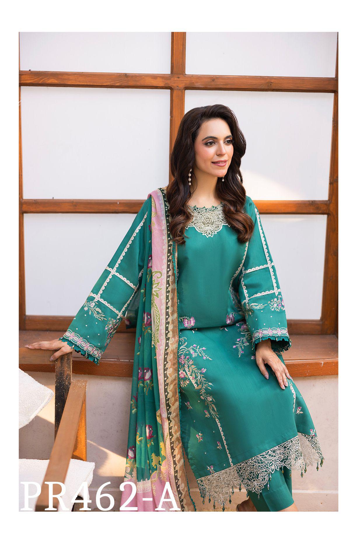 Peridot Emb Viscose`25 PR#462-A