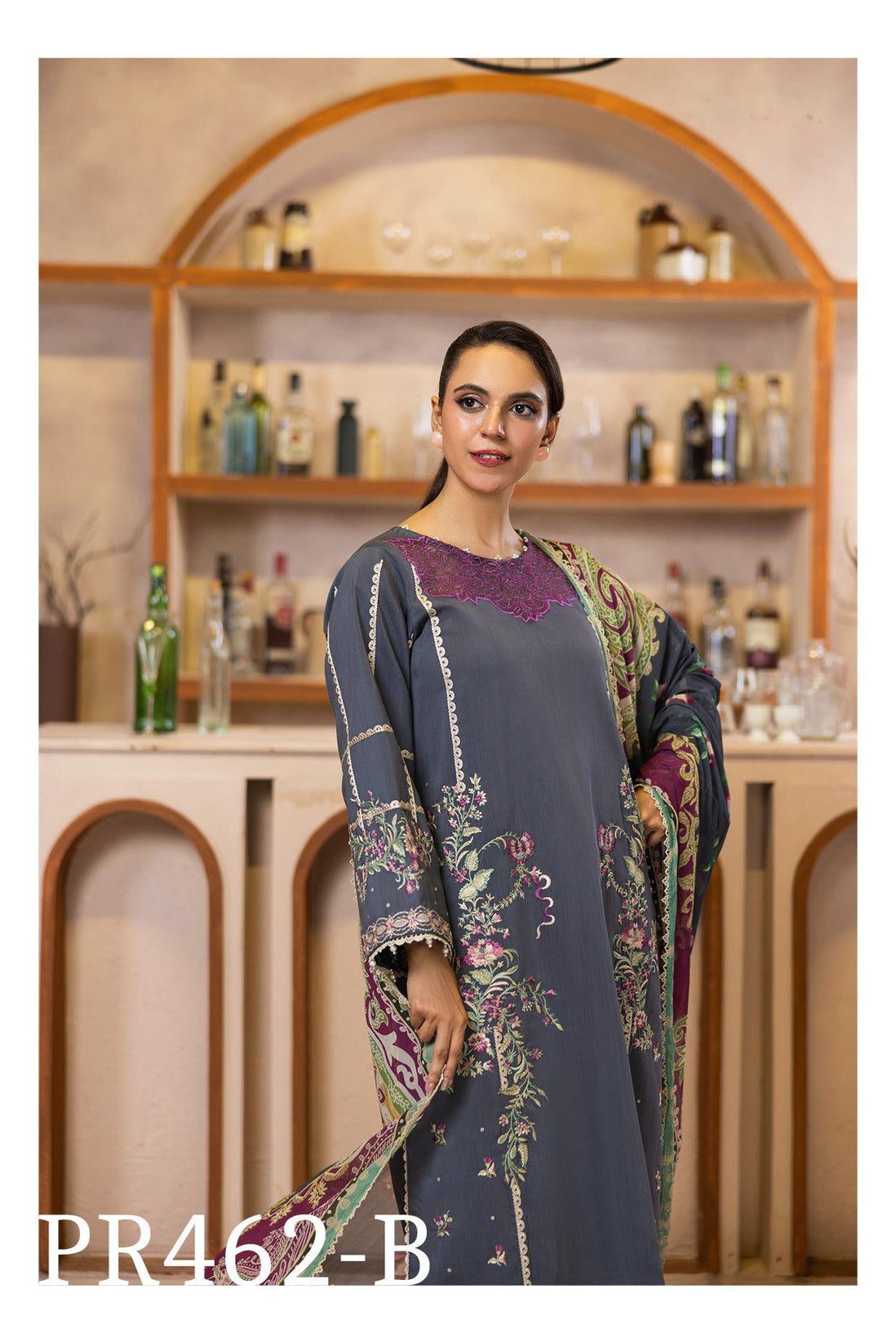 Peridot Emb Viscose`25 PR#462-B