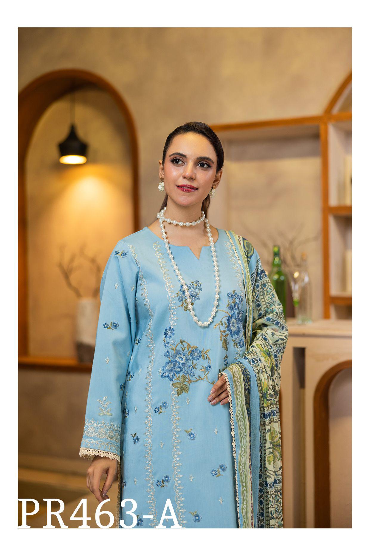 Peridot Emb Viscose`25 PR#463-A