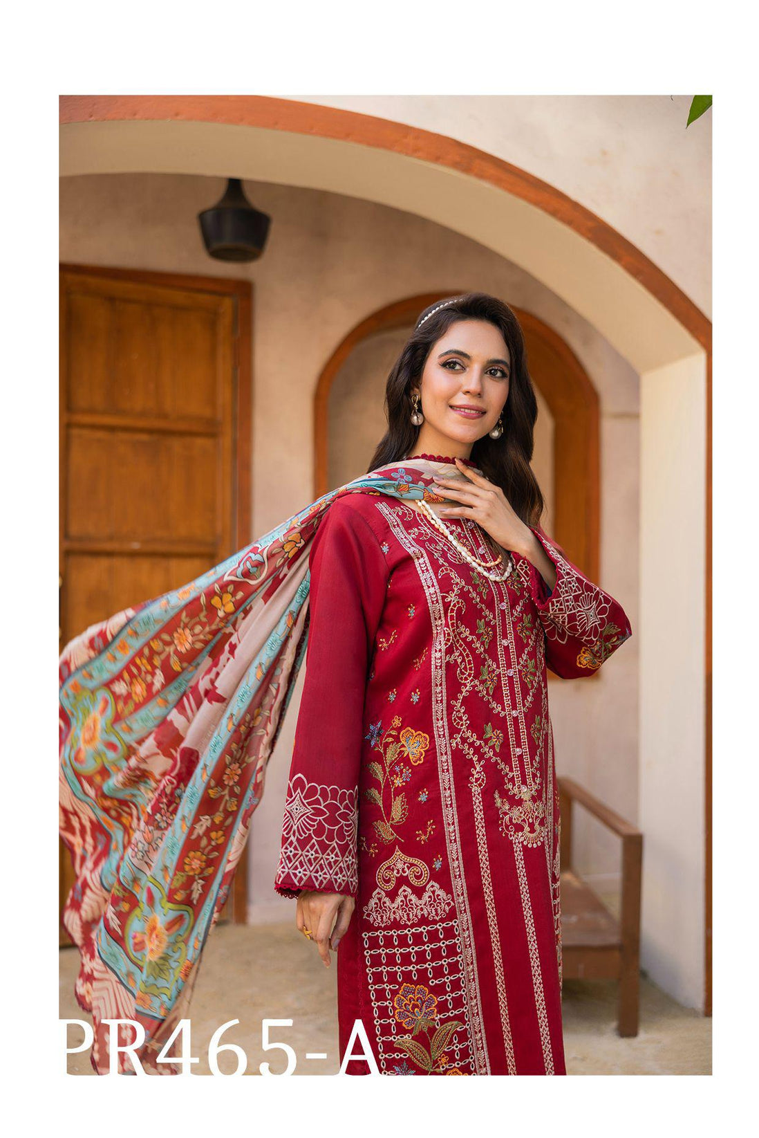 Peridot Emb Viscose`25 PR#465-A