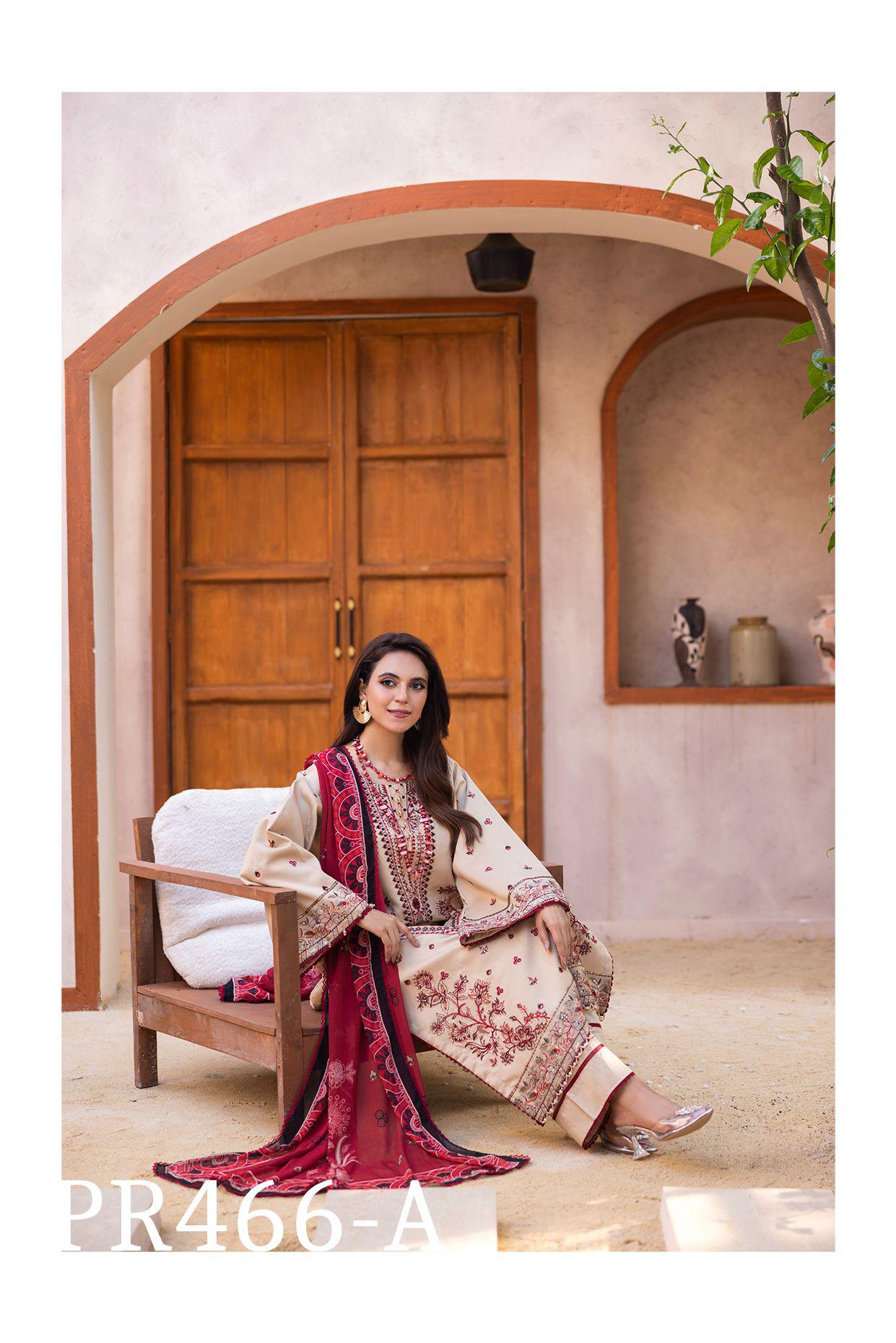 Peridot Emb Viscose`25 PR#466-A