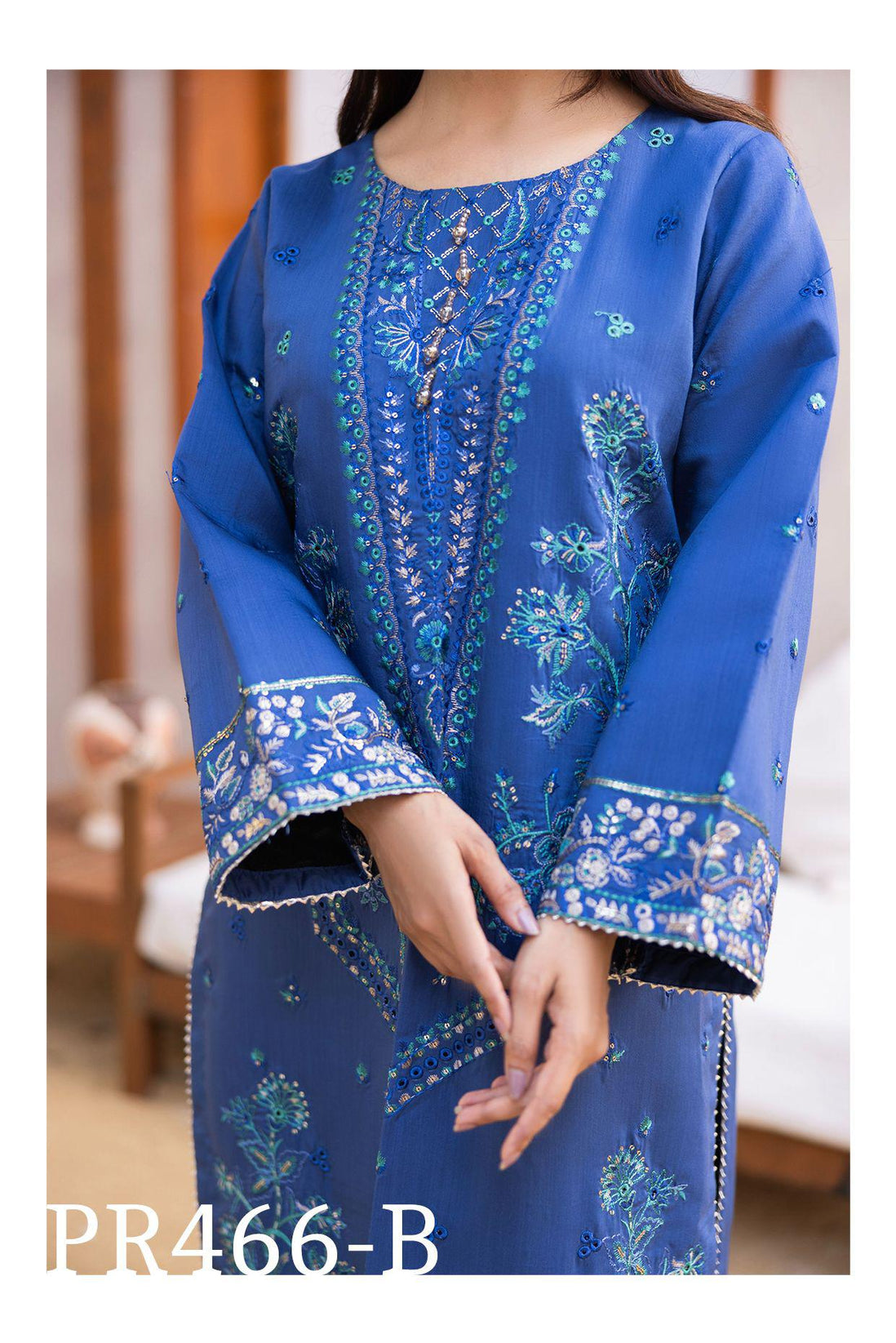 Peridot Emb Viscose`25 PR#466-B