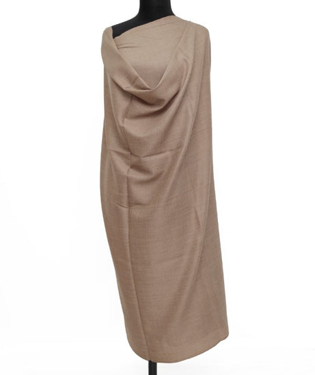 Plain Shawl Semi Pashmina D#11 (Brown)