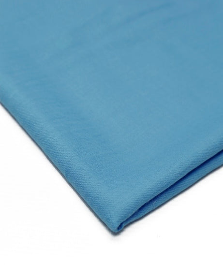 Plain Shawl Semi Pashmina D#45 (Blue)