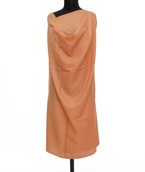 Plain Shawl Semi Pashmina D#45 (Brown)