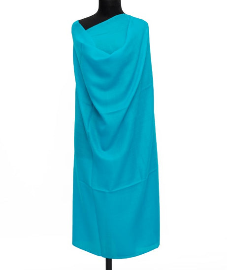 Plain Shawl Semi Pashmina D#45 (D Ferozi)