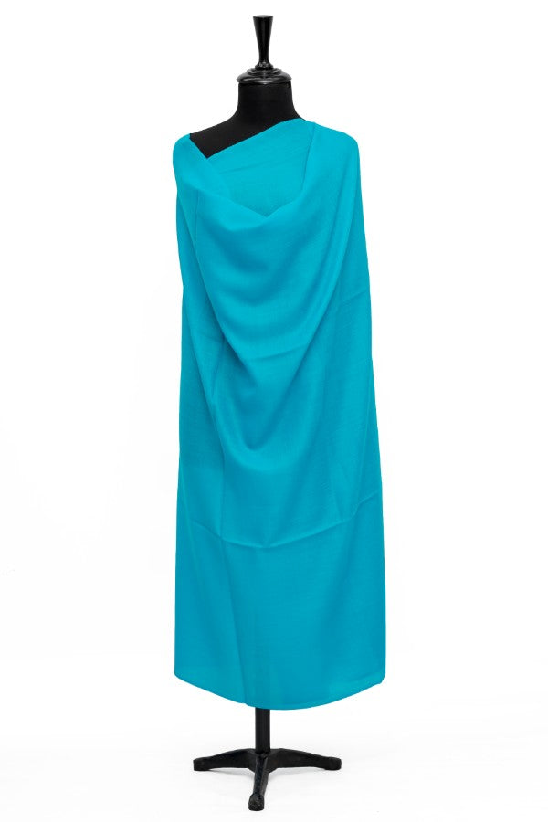 Plain Shawl Semi Pashmina D#45 (D Ferozi)