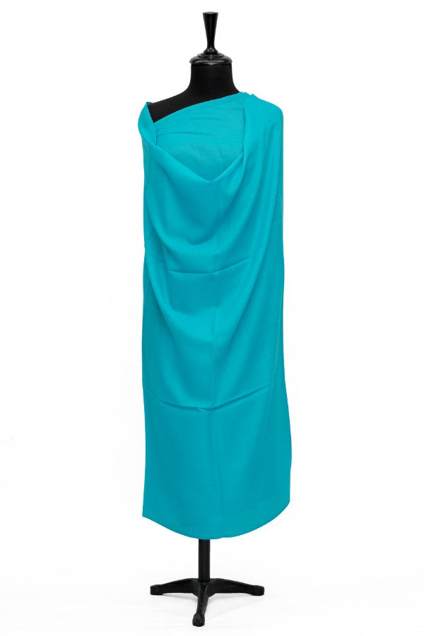 Plain Shawl Semi Pashmina D#45 (Ferozi)