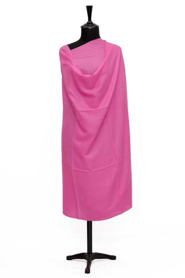 Plain Shawl Semi Pashmina D#45 (Pink)