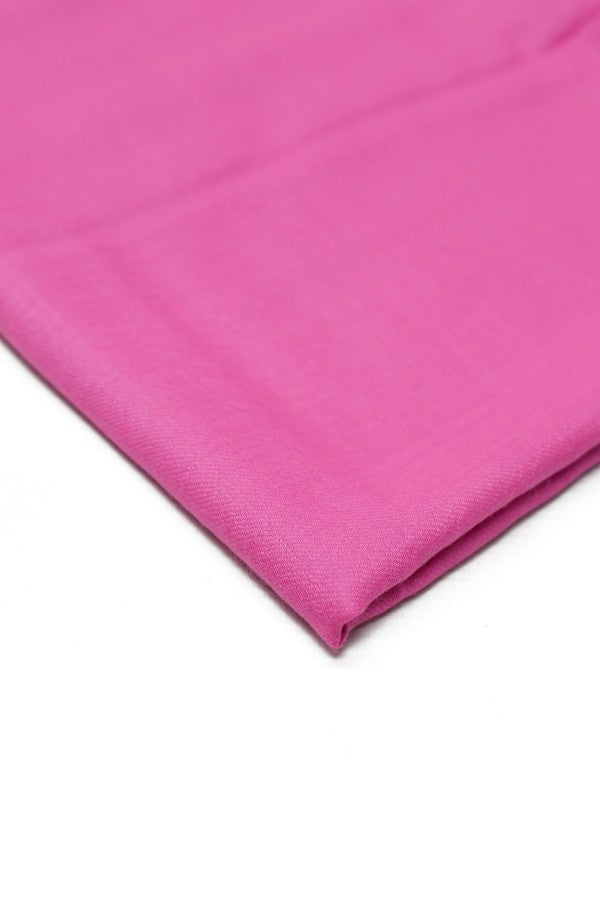 Plain Shawl Semi Pashmina D#45 (Pink)