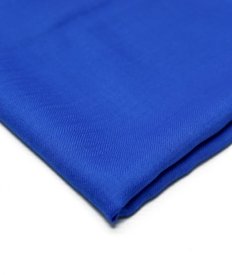 Plain Shawl Semi Pashmina D#45 (Royal Blue)
