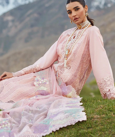 Crimson X Saira Shakira Luxury Lawn `23 D#4B