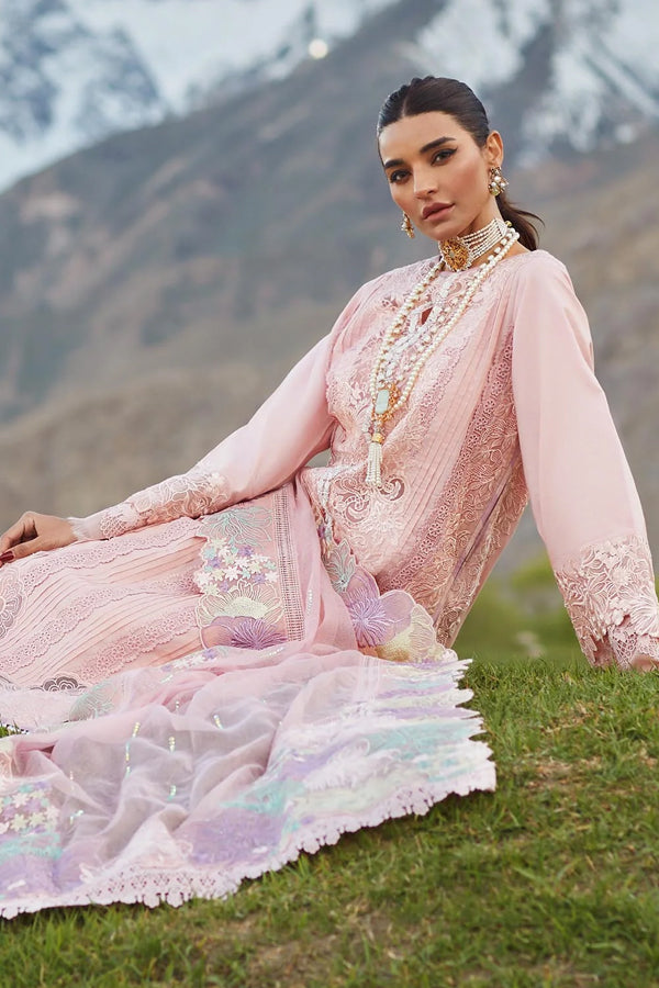 Crimson X Saira Shakira Luxury Lawn `23 D#4B