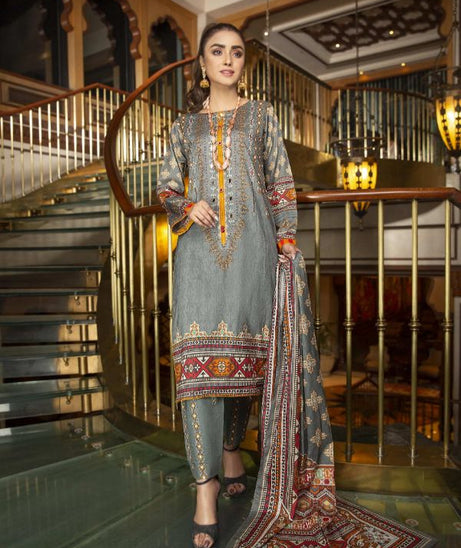 Pretty Robe Bellezea Lawn`21 VOl 2 D#2012