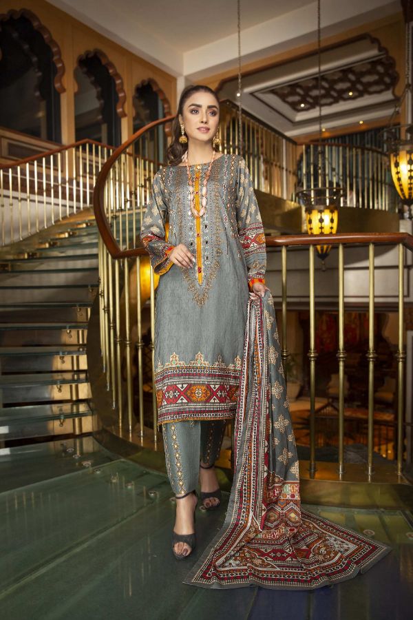 Pretty Robe Bellezea Lawn`21 VOl 2 D#2012