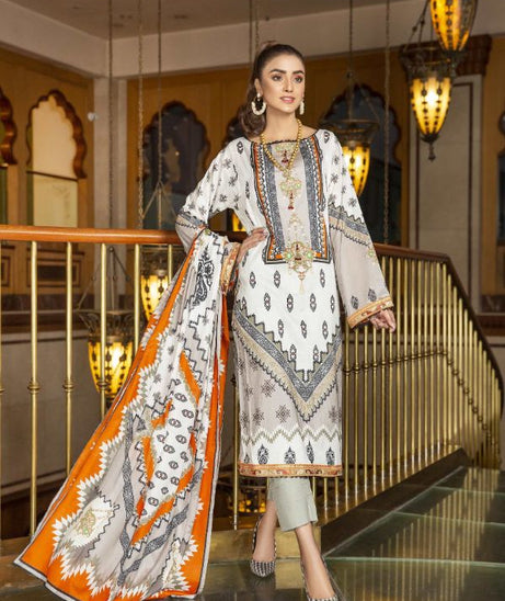 Pretty Robe Bellezea Lawn`21 VOl 2 D#2013