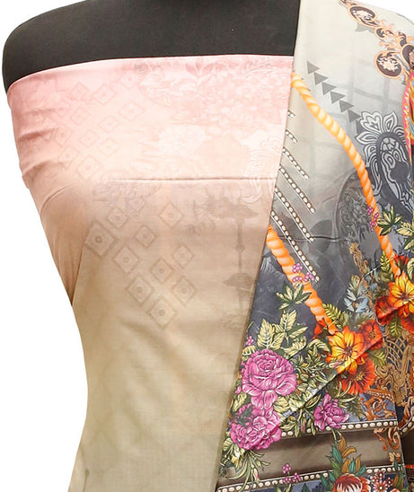 Print Lawn 3Pcs D#3-10
