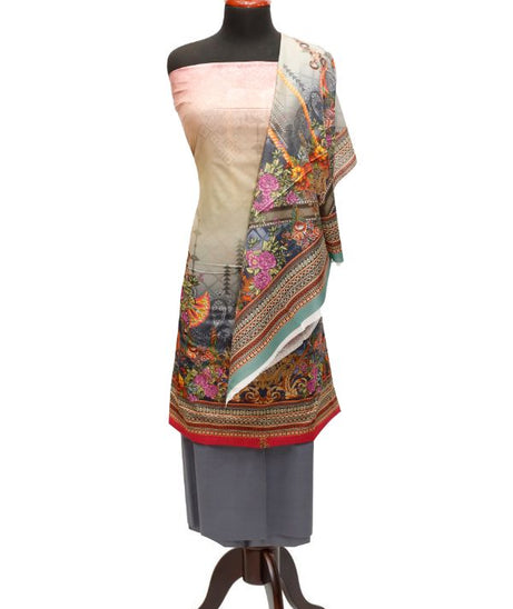 Print Lawn 3Pcs D#3-10