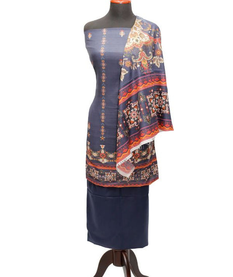 Print Lawn 3Pcs D#3-17