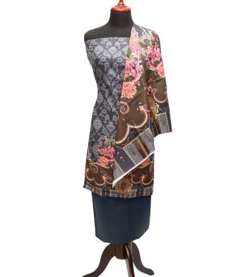 Print Lawn 3Pcs D#3-18