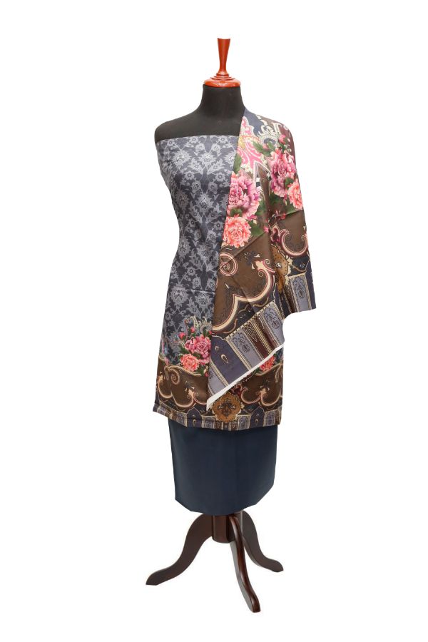Print Lawn 3Pcs D#3-18